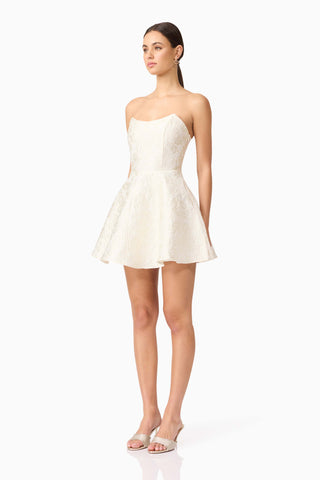 Elliatt Galadirel Strapless Mini Dress - Ivory