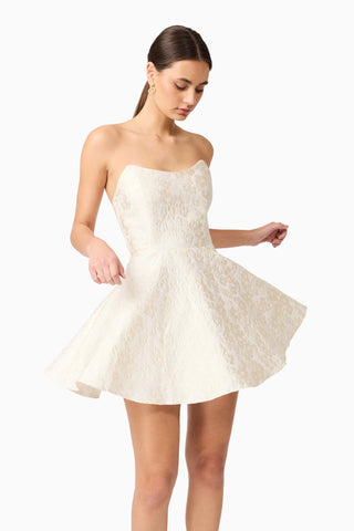 Elliatt Galadirel Strapless Mini Dress - Ivory