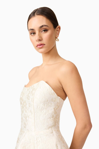 Elliatt Galadirel Strapless Mini Dress - Ivory