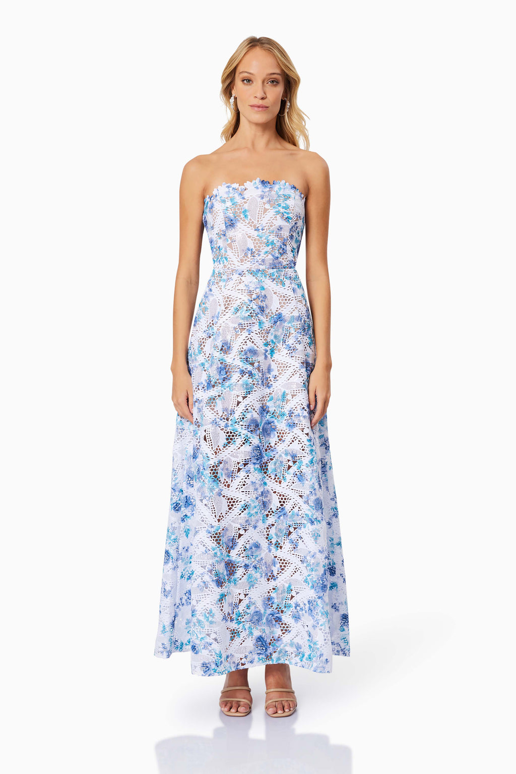 elliatt times dress in blue multi Womens Dresses Elliatt Times Dress Blue Multi Formal Dresses Times Dress In Blue  Multi Elliatt Elliatt