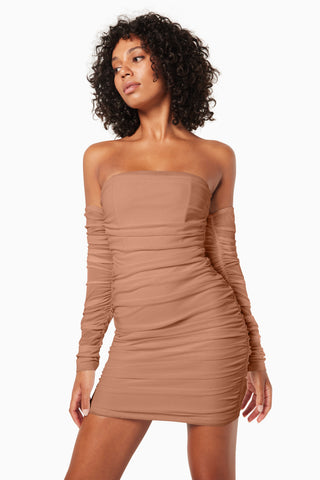 Elliatt Annalise Dress - Tan