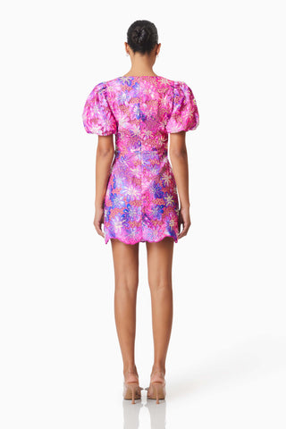 Elliatt Abrielle Mini Dress - Purple Multi