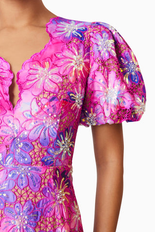 Elliatt Abrielle Mini Dress - Purple Multi