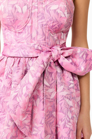 Elliatt Nadeen A Line Mini Dress - Pink Purple