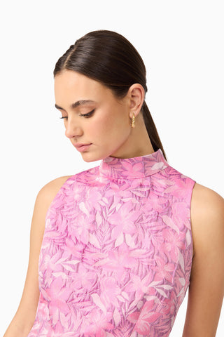 Elliatt Nadine Shift Mini Dress - Pink Purple