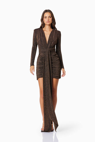 Elliatt Nalani Party Dress - Black/Gold