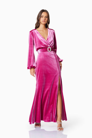 Elliatt Solene Maxi Dress - Cerise
