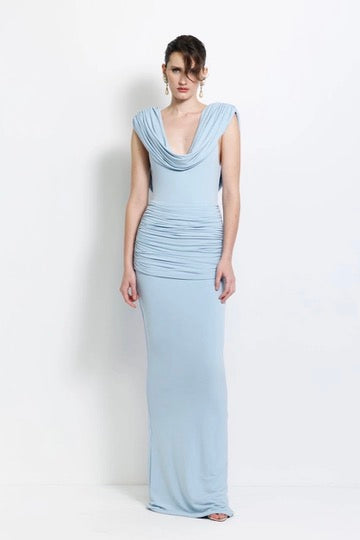 Effie Kats Steele Gown - Aspen