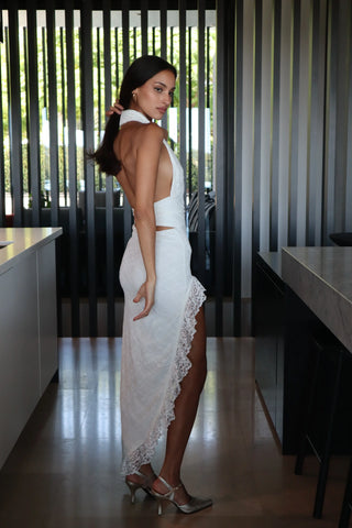 Deconduarte Coco Dress - Ivory