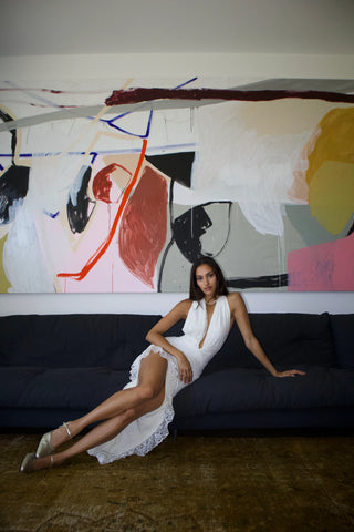 Deconduarte Coco Dress - Ivory