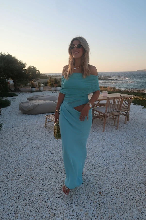 nico blue dresses Benni main image 0