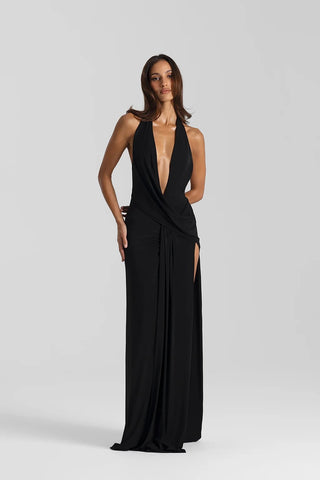 Natalie Rolt Winona Gown - Black