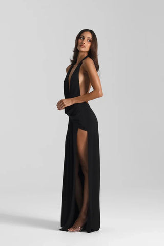 Natalie Rolt Winona Gown - Black