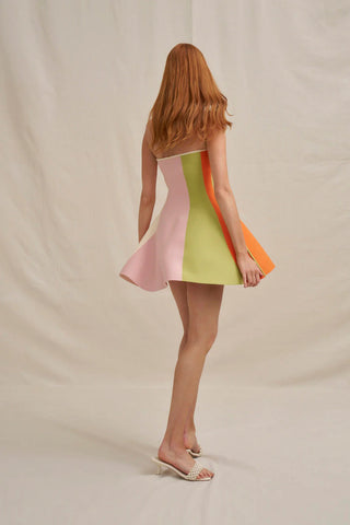 By Johnny Melon Stripe Knit Dress - Multi