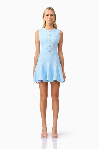 Elliatt Fiona Mini Dress - Bridal Blue