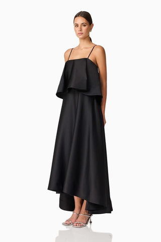 Elliatt Reyna Tiered Maxi Dress - Black