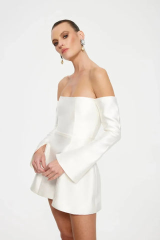 Effie Kats Martini Mini Dress - Ivory