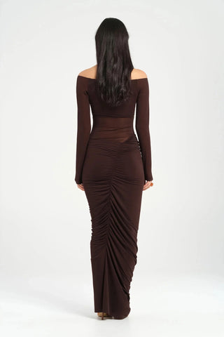 Benni Wilma Maxi Dress - Chocolate