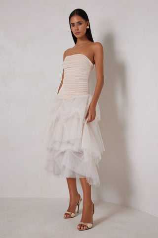 Elle Zeitoune Celine Dress - Ivory