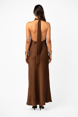 One Fell Swoop Kristina Dress - Kobicha Satin