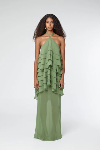 Third Form Gaia Tiered Maxi Dress - Juniper