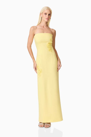Elliatt Evee Maxi Dress - Lemon