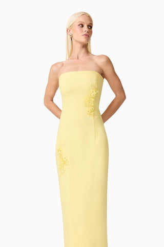 Elliatt Evee Maxi Dress - Lemon