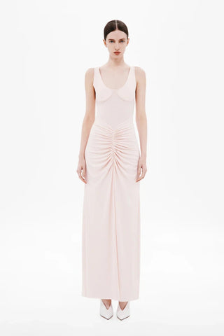 Misha Gisele Jersey Dress - Dusty Pink