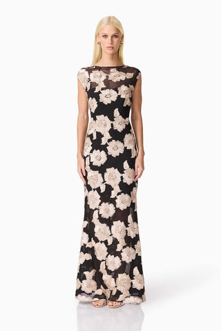 Elliatt Margaux Gown - Black Gold