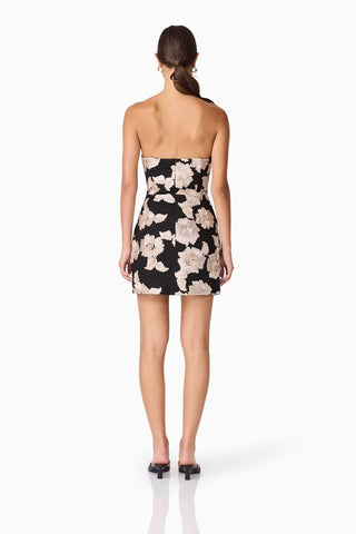 Elliatt Margaux Mini Dress - Black Gold