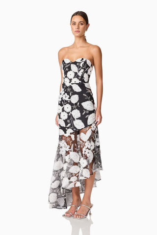 Elliatt Carol Gown - Black & White