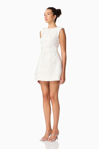 Elliatt Carol Tulip Mini Dress - White