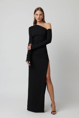Effie Kats Cayley Gown - Black