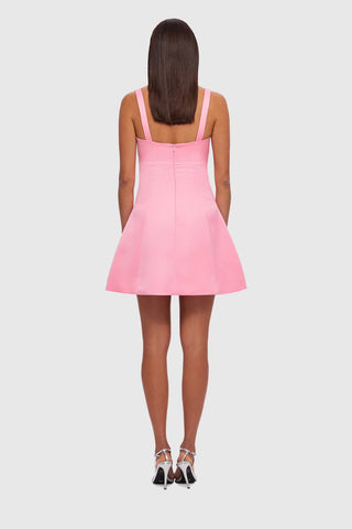 Leo Lin Jacinta Mini Dress - Bubblegum