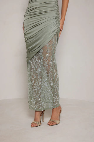 Elle Zeitoune Journee Dress - Sage