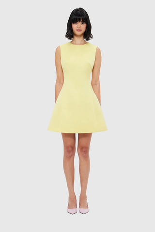 Leo Lin Chloe Sleeveless Mini Dress - Sorbet Yellow