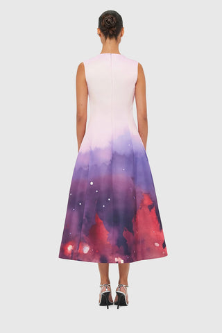 Leo Lin Cleo Sleeveless Midi Dress - Fairground Print