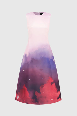 Leo Lin Cleo Sleeveless Midi Dress - Fairground Print