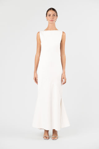 One Fell Swoop Monica Gown - Sicilian White