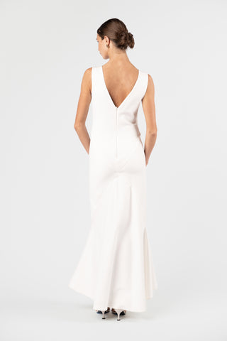 One Fell Swoop Monica Gown - Sicilian White