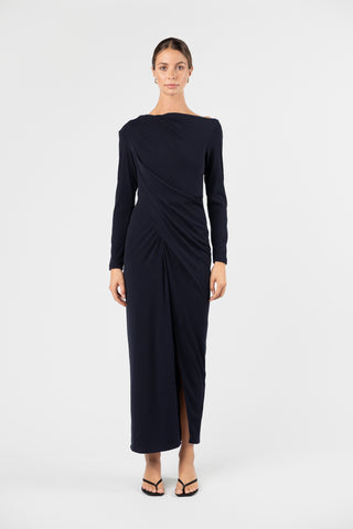 One Fell Swoop Kat Maxi Dress - Midnight