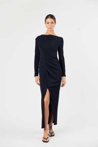 One Fell Swoop Kat Maxi Dress - Midnight