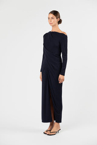 One Fell Swoop Kat Maxi Dress - Midnight