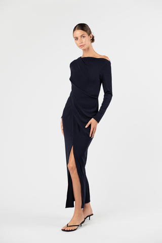 One Fell Swoop Kat Maxi Dress - Midnight