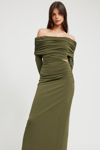Tojhà Malichi Dress - Khaki