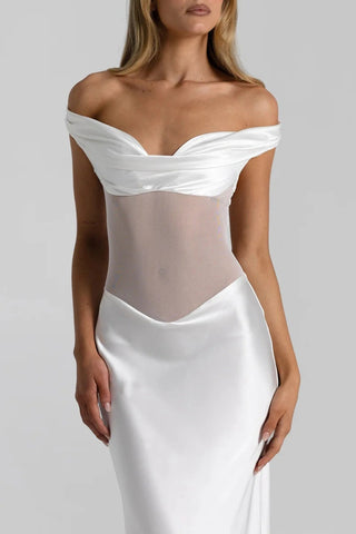 Natalie Rolt Gwyneth Gown - White