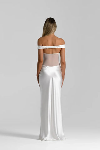 Natalie Rolt Gwyneth Gown - White
