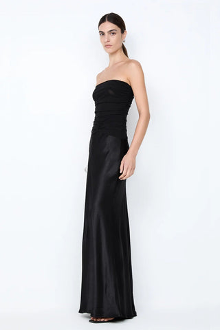 Bec & Bridge Millah Strapless Dress - Black