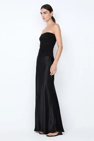 Bec & Bridge Millah Strapless Dress - Black