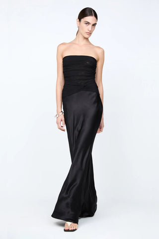 Bec & Bridge Millah Strapless Dress - Black